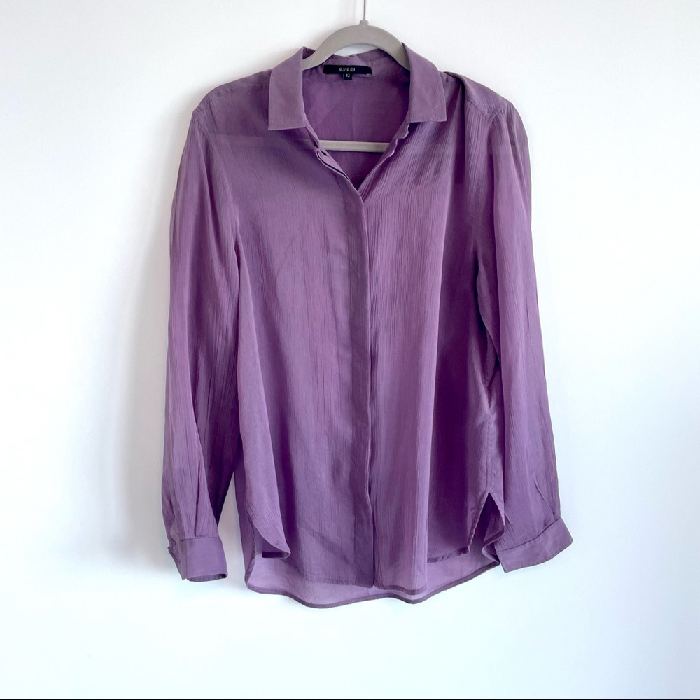 Gucci Womens Button Down Top